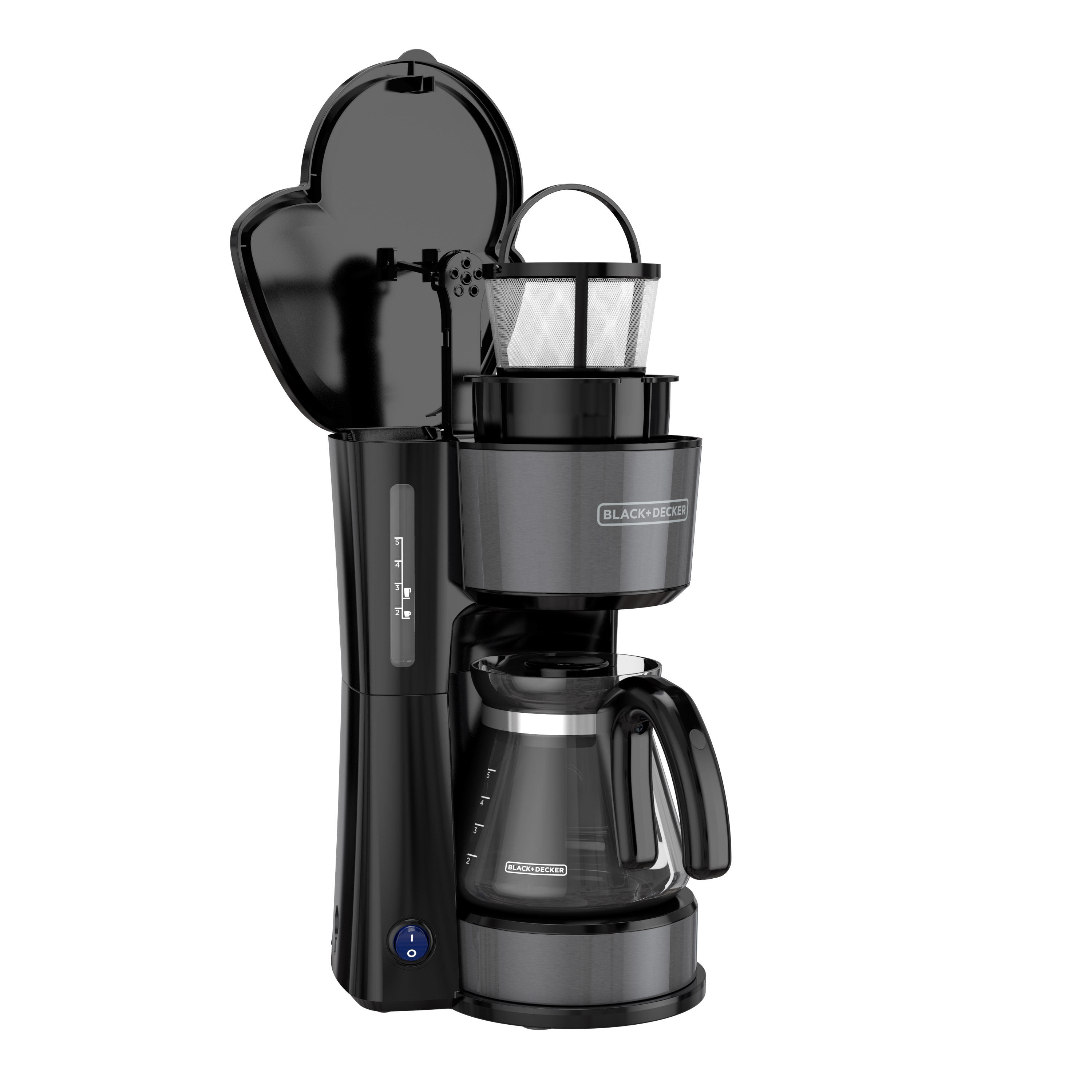 4 in 1 5 Cup Coffee Station Coffeemaker CM0750BS BLACK DECKER